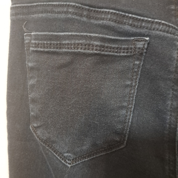 1822 Denim Skinny Women's Black Denim Stretch Jeans Size 4 Basic Classic Work - Picture 10 of 11